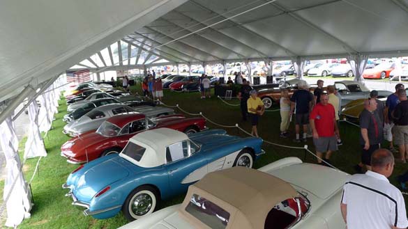 The NCRS Gallery VXVIII at Corvettes at Carlisle