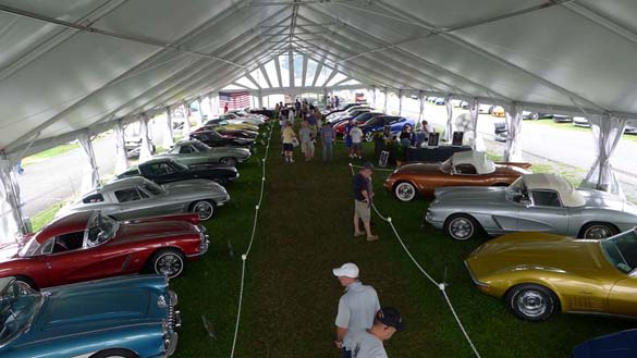 The NCRS Gallery VXVIII at Corvettes at Carlisle