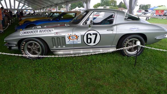 The NCRS Gallery VXVIII at Corvettes at Carlisle