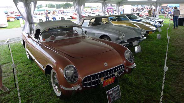 The NCRS Gallery VXVIII at Corvettes at Carlisle