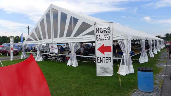 The NCRS Gallery VXVIII at Corvettes at Carlisle