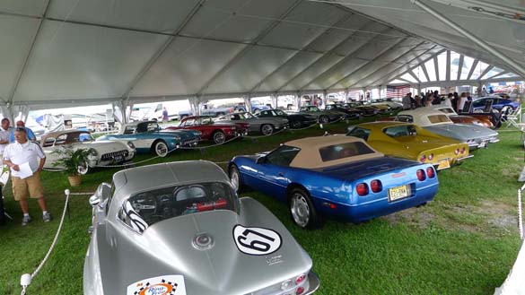 The NCRS Gallery VXVIII at Corvettes at Carlisle