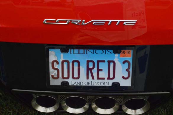 The Vanity Plates from Corvette Funfest 2018