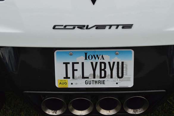 The Vanity Plates from Corvette Funfest 2018