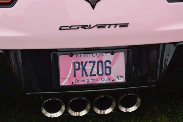 The Vanity Plates from Corvette Funfest 2018