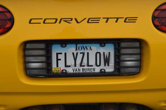 The Vanity Plates from Corvette Funfest 2018