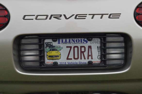 The Vanity Plates from Corvette Funfest 2018