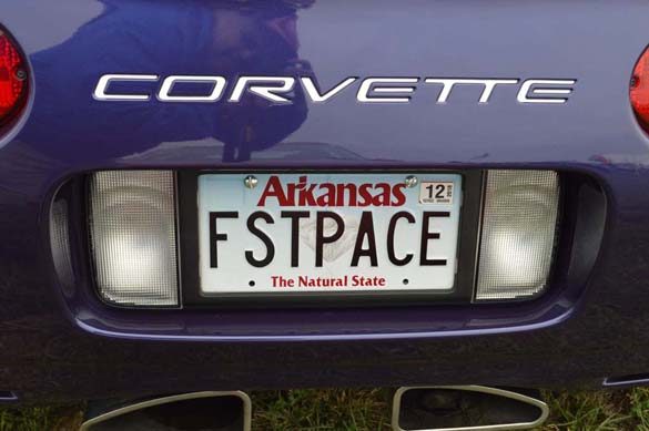 The Vanity Plates from Corvette Funfest 2018