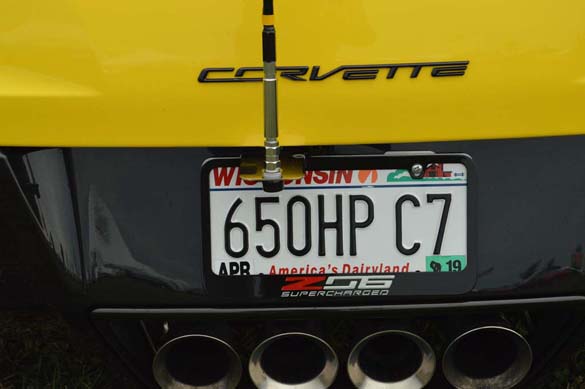 The Vanity Plates from Corvette Funfest 2018