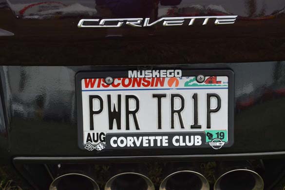 The Vanity Plates from Corvette Funfest 2018