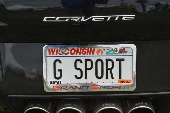 The Vanity Plates from Corvette Funfest 2018