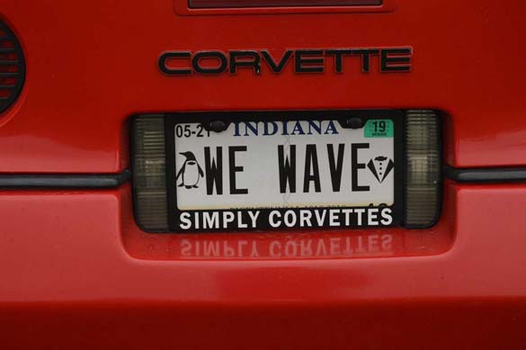 The Vanity Plates from Corvette Funfest 2018