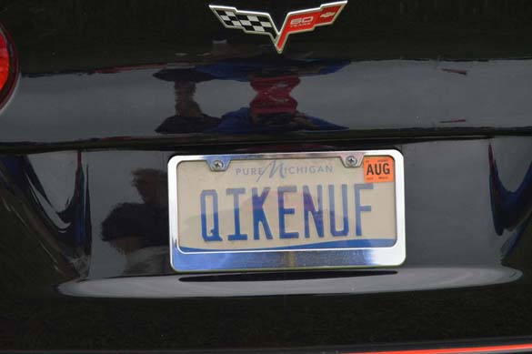 The Vanity Plates from Corvette Funfest 2018