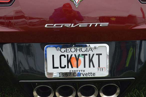 The Vanity Plates from Corvette Funfest 2018