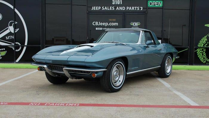 Corvettes on eBay: 1967 Corvette Convertible Test Car