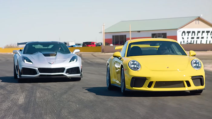 [VIDEO] Edmunds Reviews 2019 Corvette ZR1 vs Porsche 911 GT3