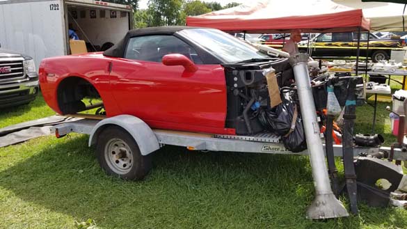 The Barn Finds and Project Cars of Corvettes at Carlisle