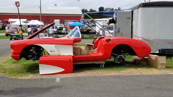 The Barn Finds and Project Cars of Corvettes at Carlisle