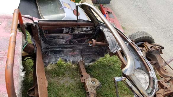 The Barn Finds and Project Cars of Corvettes at Carlisle