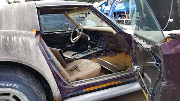 The Barn Finds and Project Cars of Corvettes at Carlisle
