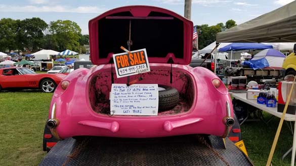 The Barn Finds and Project Cars of Corvettes at Carlisle