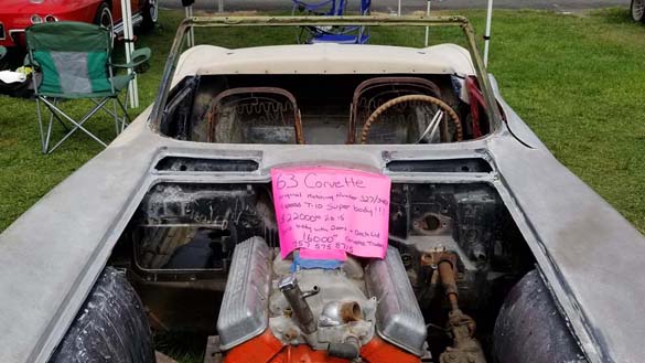 The Barn Finds and Project Cars of Corvettes at Carlisle