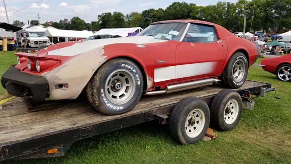 The Barn Finds and Project Cars of Corvettes at Carlisle