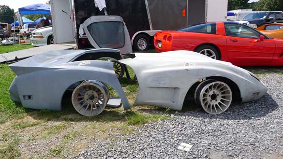 The Barn Finds and Project Cars of Corvettes at Carlisle