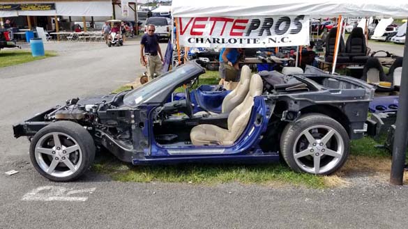 The Barn Finds and Project Cars of Corvettes at Carlisle