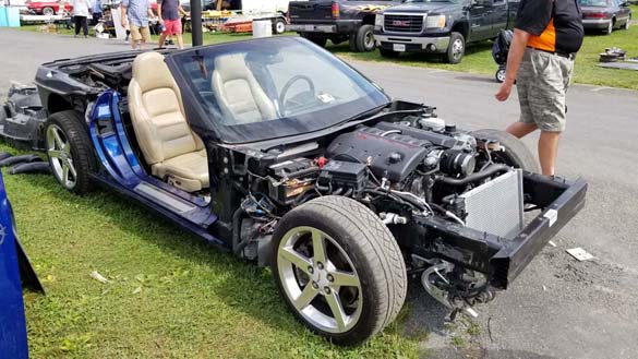 The Barn Finds and Project Cars of Corvettes at Carlisle