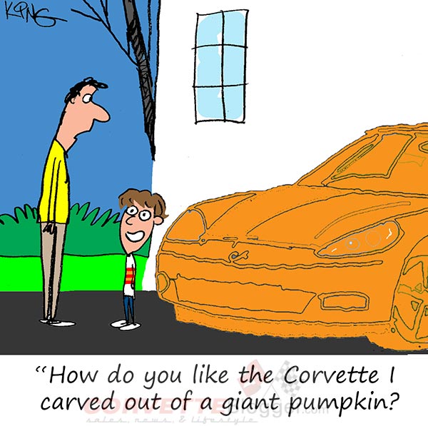 Saturday Morning Corvette Comic: This Kid Has Some Skills!