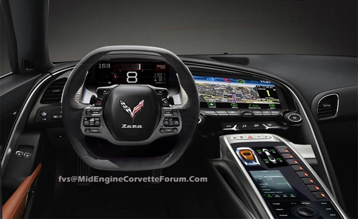 Pic First C8 Mid Engine Corvette Interior Render By Fvs