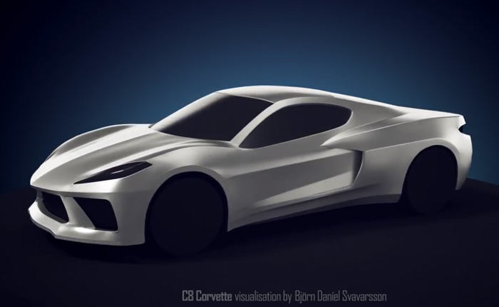 [VIDEO] Watch this 360-Degree Render of the 2020 Mid-Engine Corvette