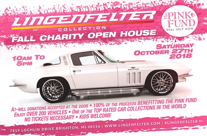 The Lingenfelter Collection's Fall Open House is October 27th