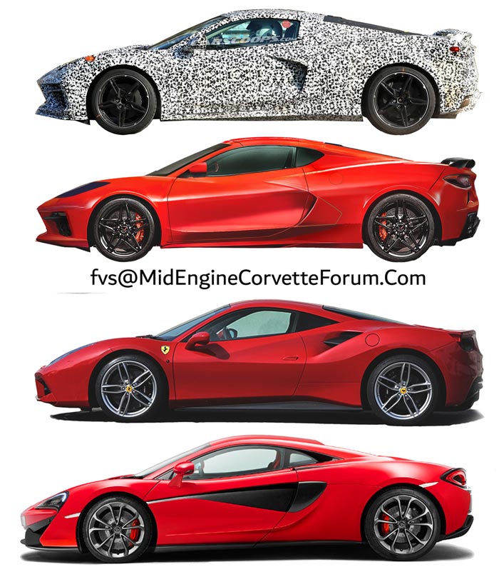 [PICS] Things Have been Slow on C8 News Lately, So Enjoy These Mid Engine Comparisons from FVS