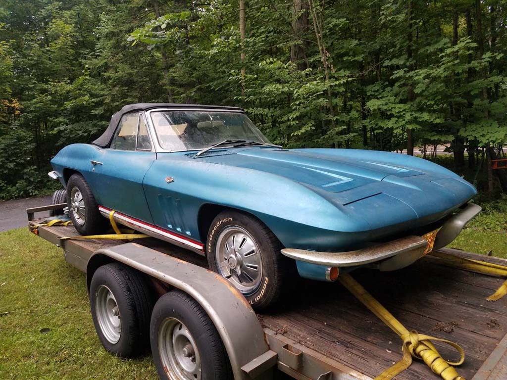 Corvettes on Craigslist: 1965 Corvette Project Car Named ...