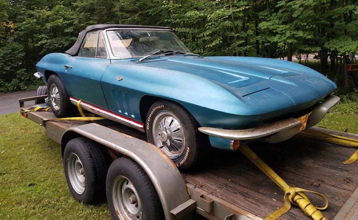 1965 Corvette Project Car Named Barny Needs a New Home