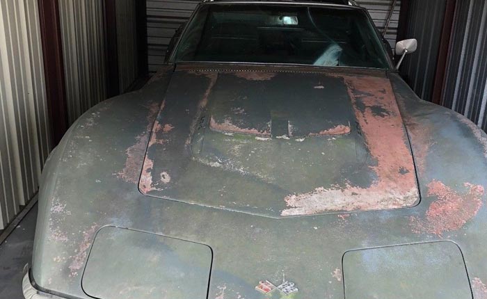 Corvettes on eBay: Unrestored 1971 Corvette Stingray with LT1