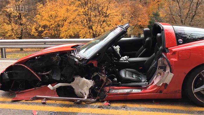 [ACCIDENT] Emergency Workers Free Corvette Driver after Two Vehicle Collision in Pennsylvania