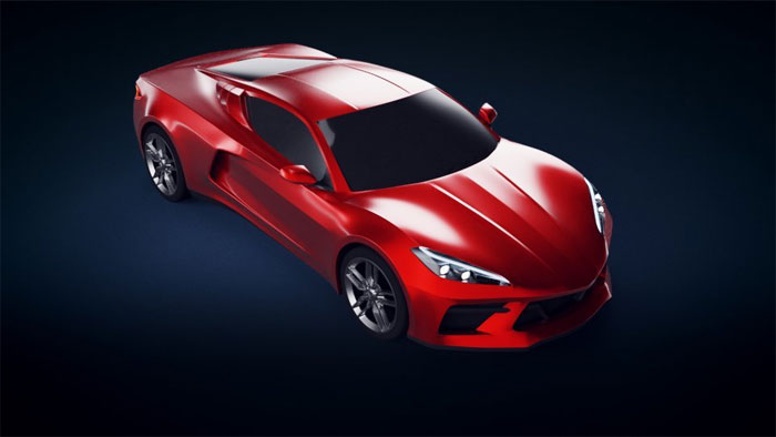[PICS] Newly Revised C8 Mid-Engine Corvette Renders Show Off More Details