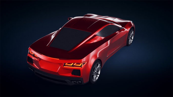[PICS] Newly Revised C8 Mid-Engine Corvette Renders Show Off More Details