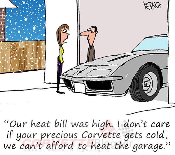 Saturday Morning Corvette Comic: If You're Cold, They're Cold