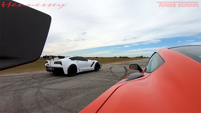 [VIDEO] 2019 Corvette ZR1 Drag Race: 850 HP vs 755 HP