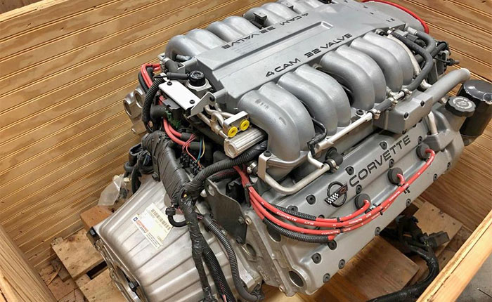 Original, Sealed LT5 engine for a 1995 Corvette ZR-1 Offered on the Facebook Marketplace