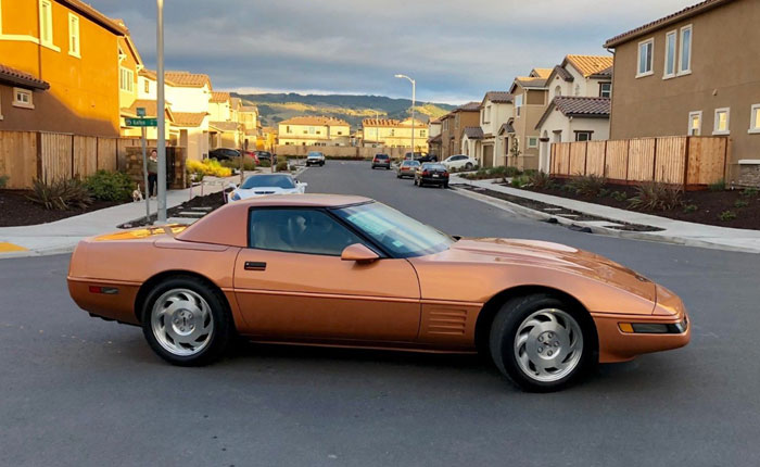Corvettes on eBay: 1994 Copper Metallic Convertible