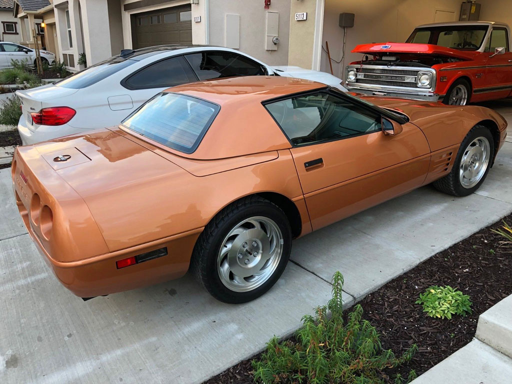 Corvettes on eBay 1994 Copper Metallic Convertible Corvette Sales
