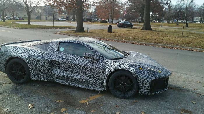 [SPIED] Nearly Naked C8 Corvettes Spotted This Week in Michigan