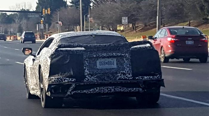 [SPIED] Nearly Naked C8 Corvette Spotted This Week in Michigan