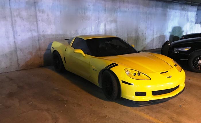 Sheriff's Office Impounds a C6 Corvette Z06 for Speeds in Excess of 150 MPH