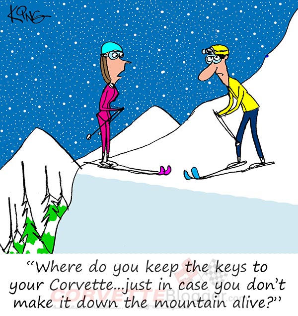 Saturday Morning Corvette Comic: You Know, Just in Case...